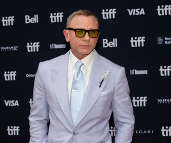 Sur le tapis rouge du film Glass Onion: A Knives Out Mystery