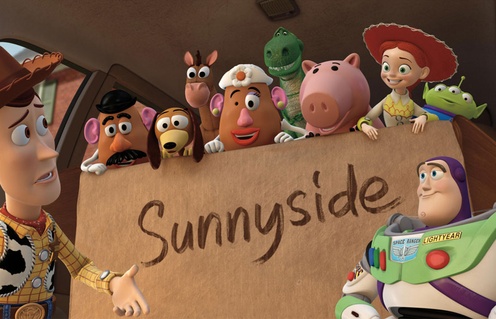 Une scène du film Toy Story 3