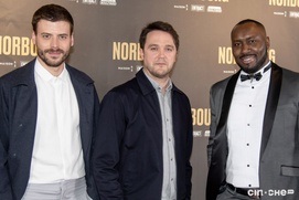 Sur le tapis rouge du film Norbourg