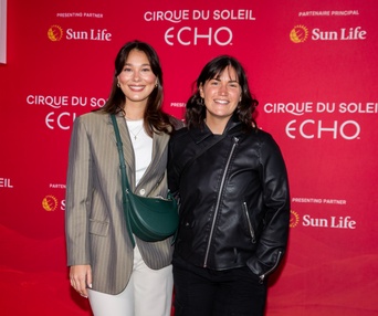 Tapis rouge du spectacle Echo du Cirque du Soleil