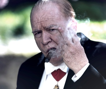 Une scène du film Churchill