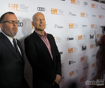 TIFF 2012 - Sur le tapis rouge de Looper