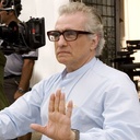 Martin Scorsese sur le plateau du film The Departed