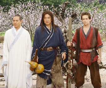 Scène du film The Forbidden Kingdom