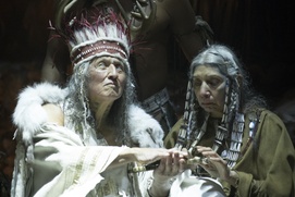 Une scène du film Hochelaga : Terre des âmes