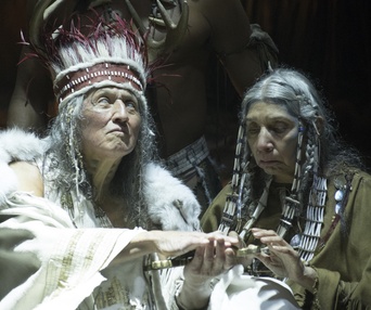 Une scène du film Hochelaga : Terre des âmes