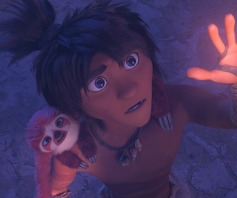 Une scène du film The Croods: A New Age