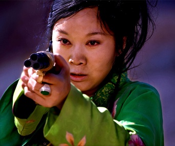 Une scène du film A Woman, a Gun and a Noodle Shop