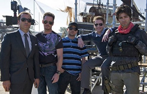 Une scène de la série télévisée Entourage