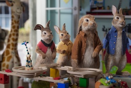 Une scène du film Peter Rabbit 2: The Runaway Une scène du film Peter Rabbit 2: The Runaway
