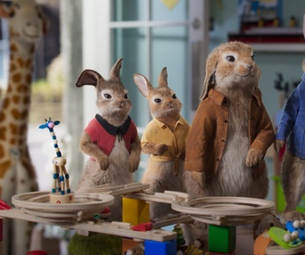 Une scène du film Peter Rabbit 2: The Runaway