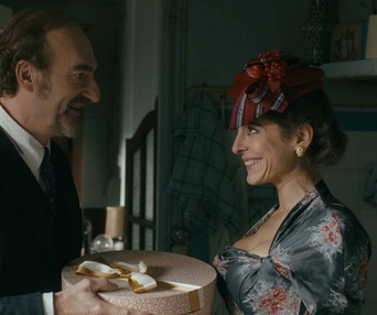 Une scène du film Knock