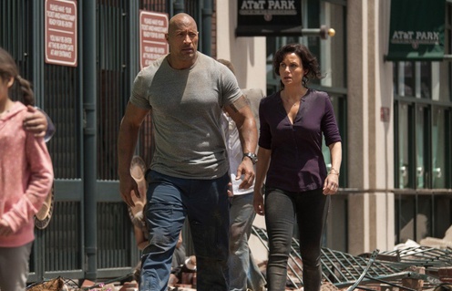 Une scène du film San Andreas