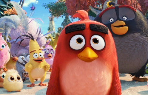 Une scène du film The Angry Birds Movie 2