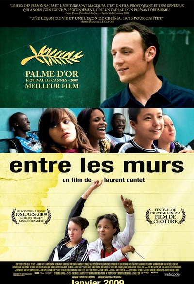 Affiche du film Entre les murs