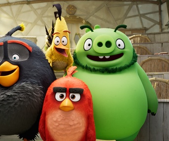 Une scène du film The Angry Birds Movie 2