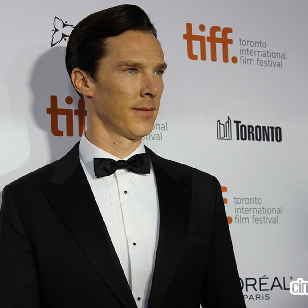 Sur le tapis rouge du film The Fifth Estate