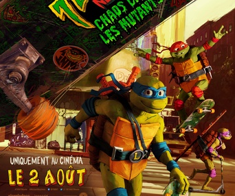 Affiche du film Les tortues ninja: Chaos chez les mutants