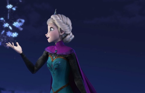 Une scène de Frozen.