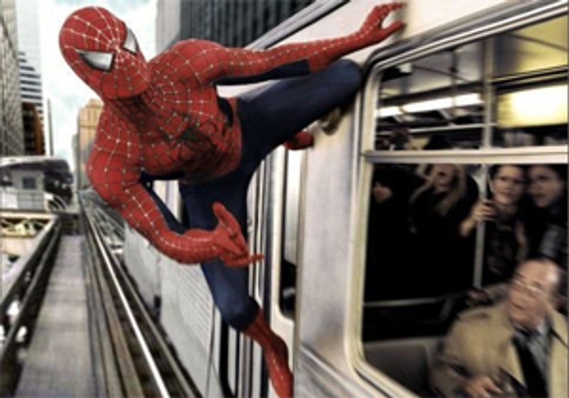 Une scène de Spider-Man 2
