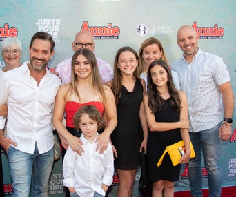 Première de la comédie musicale Annie