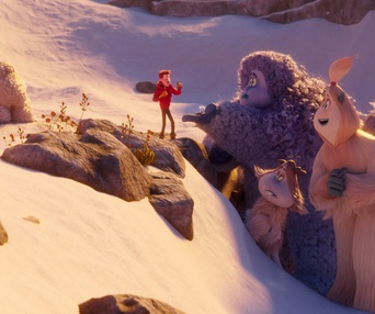 Une scène du film Smallfoot