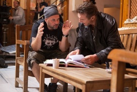 Sur le plateau du film Taken 2 Sur le plateau du film Taken 2