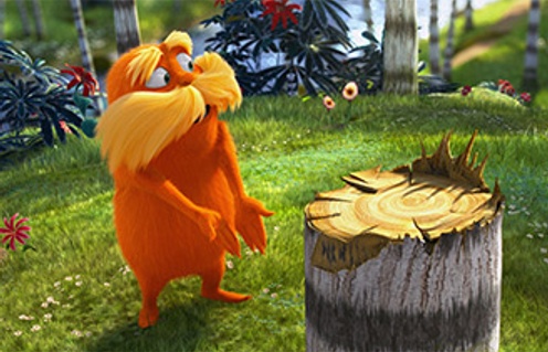 Une scène du film The Lorax