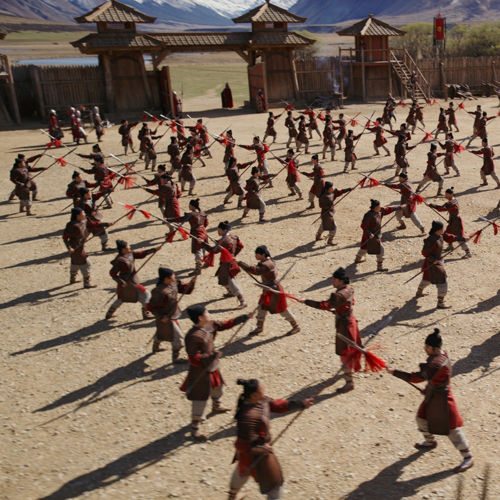 Une scène du film Mulan