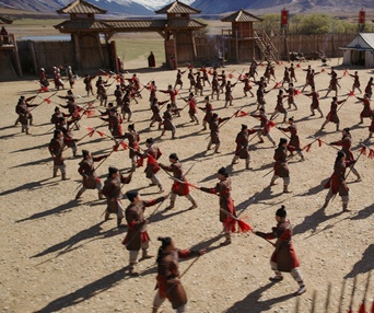 Une scène du film Mulan