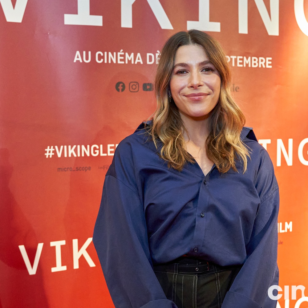 Sur le tapis rouge du film Viking