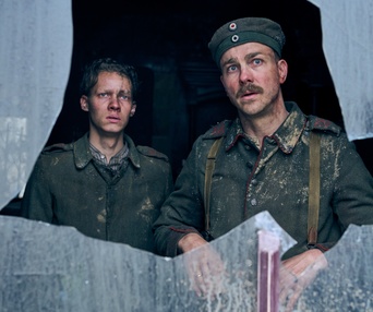 Une scène du film All Quiet on the Western Front