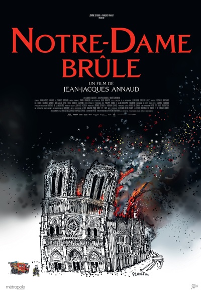 Affiche du film Notre-Dame brûle