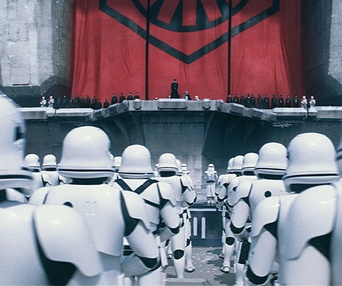 Une scène du film Star Wars: The Force Awakens