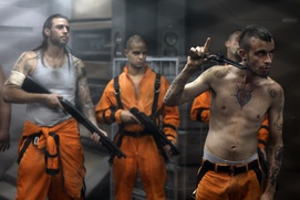 Une scène du film Lockout