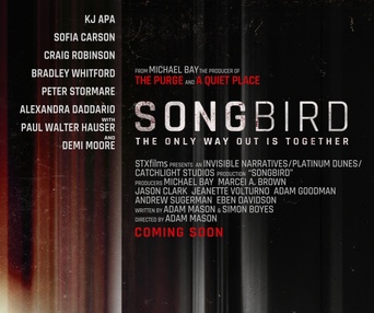 Une scène du film Songbird
