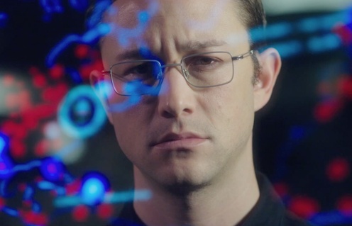 Une scène du film Snowden