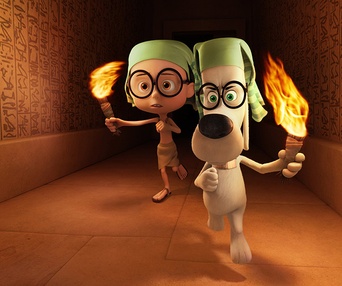 Une scène du film Mr. Peabody & Sherman