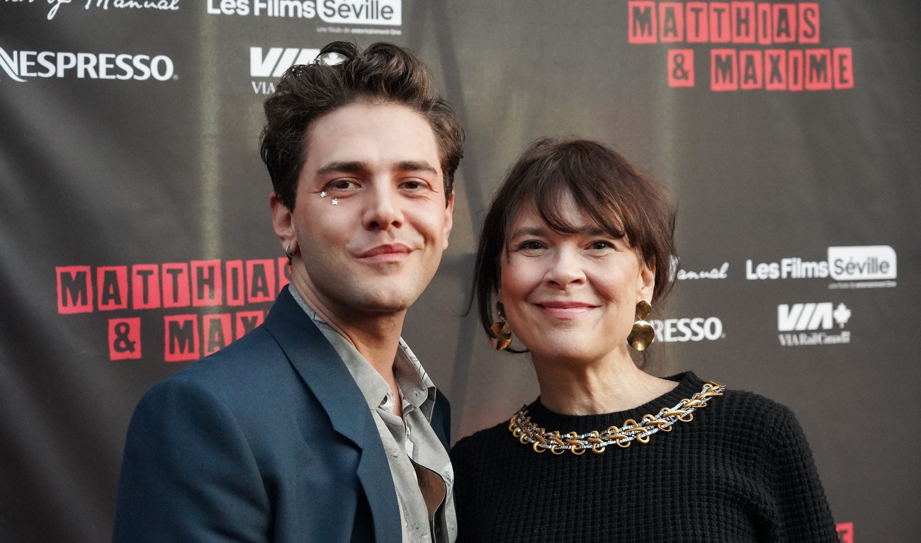 Sur le tapis rouge de Matthias et Maxime