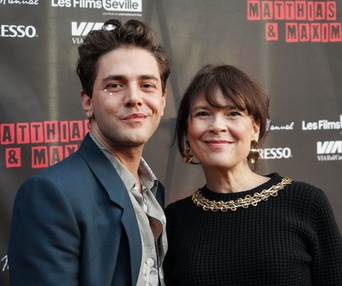 Sur le tapis rouge de Matthias et Maxime