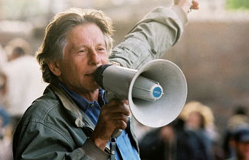 Roman Polanski sur le plateau de The Pianist