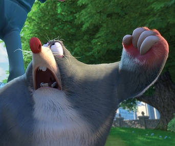 Une scène du film The Nut Job 2: Nutty by Nature