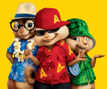 Affiche du film Alvin et les Chipmunks - Les naufragés