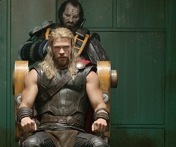 Une scène du film Thor: Ragnarok