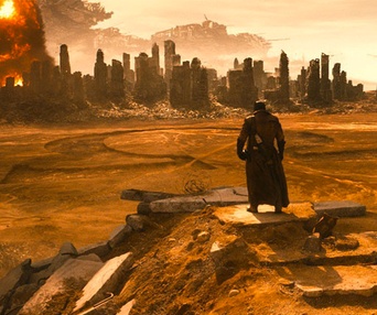 Une scène du film Batman v Superman: Dawn of Justice