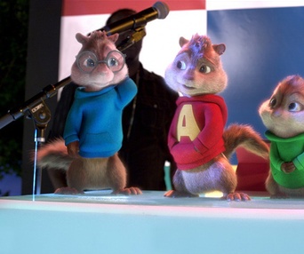 Une scène du film Alvin and the Chipmunks - Road Chip