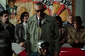 Une scène du film Ferrari Une scène du film Ferrari