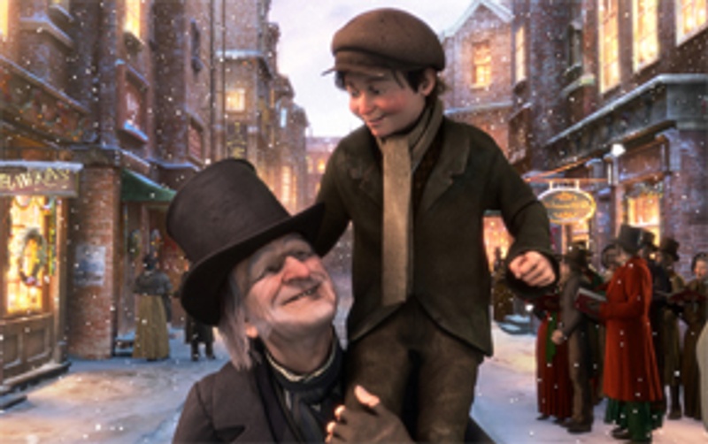 Une scène de A Christmas Carol