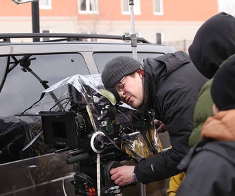 Sur le plateau du film Miraculum