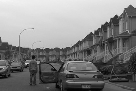 Scène du film Nuages sur la ville